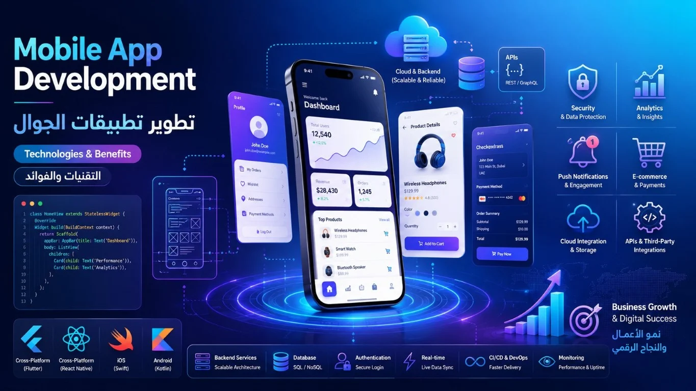 Mobile App Development: Technologies, Process, and Business Benefits